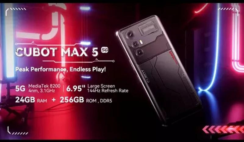 か*犬様 CUBOT MAX 5、Android スマートフォン 5G、 CUBOT MAX 5、Android スマートフォン 5G、Dimensity 8200 4nm